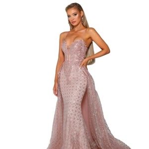 Rose Gold Gown - Never worn, Perfect Condition!